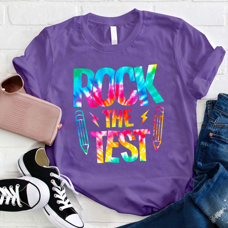 Rock The Test Teacher T-Shirt