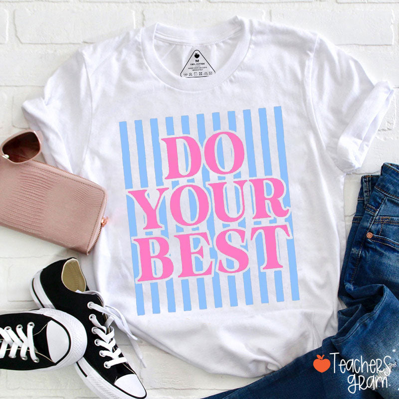 Personalized  Test Day Motivational Teacher T-Shirt