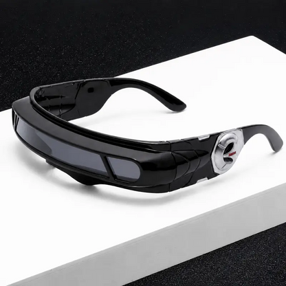 Futuristic Cyclops Visor Sunglasses – Cyberpunk Cosplay Party & Festival Eyewear