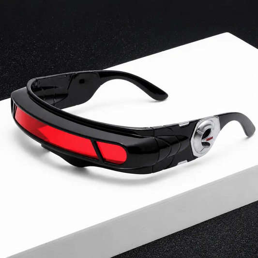 Futuristic Cyclops Visor Sunglasses – Cyberpunk Cosplay Party & Festival Eyewear
